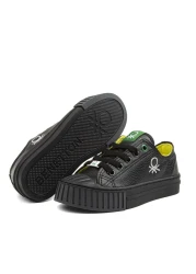 Benetton Bn-30557 Children's Sneakers Black-Grey