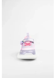 Vicco Balloon Lighted Girls Preschool Lilac Sneakers
