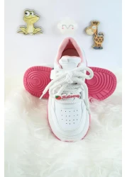 Moda Lime حذاء رياضي للأطفال للجنسين بتصميم خاص من Kuromi برباط وشريط فيلكرو