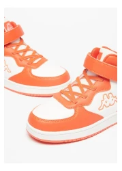 Kappa Boys' Colourblock High Top Sneakers with Cushioning