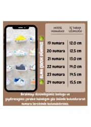 elma bebe Lighted Orthopedic İlkadım Velcro Lightweight Comfortable Daily Unisex Girls Boys Sneaker Sports Shoes