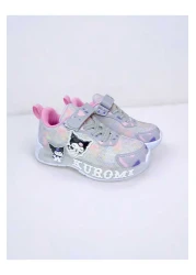 pediashoes Kuromi Lighted Girls' Sports Shoes Light and Flexible, Lighted between 26 - 30
