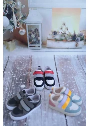 macco shoes Unisex Colorful Velcro Kids Baby Sneakers