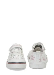 U.S. Polo Assn. حذاء رياضي PENELOPE BSK JR 5FX أبيض للفتيات