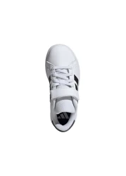 adidas Grand Court 20 El Unisex Kids White Casual Shoes Unisex Kids Ls Shoes Ih5529