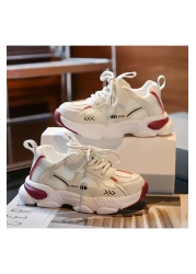 Butik Junisteps High-Sole Comfortable Children's Sneakers - Red