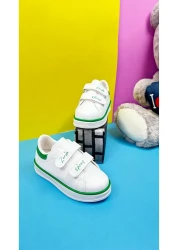 Nstil Green Men's Sneakers - Velcro Stitching, Thick Sole, Comfortable Lightweight 525Pf Sneakers