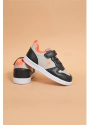 Kidessa 1677 Anatomical Sole Unisex Kids Sneakers Shoes Smoked