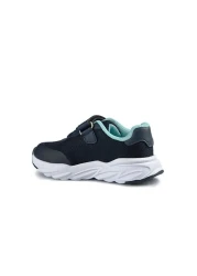 Vicco Original Boy's Summer Lighted Navy Blue Orthopedic Sole Breathable Banded Sports Shoes