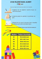 BOUIS White Navy Elastic - Flexible Lightweight Stylish Children's Sneakers