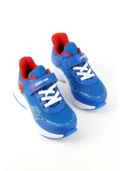 Süperland حذاء رياضي للأولاد باللون الأزرق مع سبايدرمان