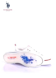 U.S. Polo Assn. White Women's Shoes PENELOPE