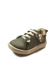 Onlo Ayakkabı Onlo Pafi504 Orthopedic Baby Boy Sneaker - Genuine Leather, Dark Khaki