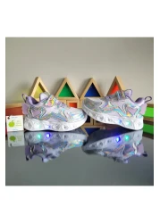 elma bebe Anatomical Memory Foam Sole Girl's Sneaker, Lightweight, Comfortable and Soft Sports Shoes