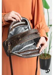 Just Polo Original Women's New Season Luxury Soft Leather Adjustable Cross Strap Stylish Hand and Shoulder Bag