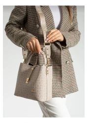 Just Polo Original Justpolo Women's 4 Compartments Hand and Shoulder Bag