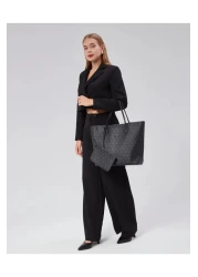 torime Large Size Patterned Vegan Leather Women's Shoulder & Shoulder Bag