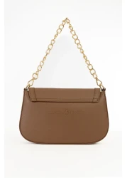 Beverly Hills Polo Club Tan Women's Shoulder Bag 05Bhpc8039