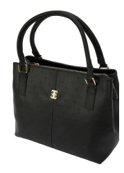 Pierre Cardin Women's Black Floater Shoulder Bag 05Po22K1592