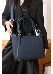 Just Polo Women's 3 Compartment Long Cross Strap Lacos Shoulder & Hand Bag