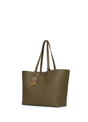 U.S. Polo Assn. حقيبة كتف نسائية كاكي Us25197