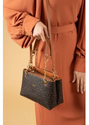 Just Polo حقيبة نسائية بني - موديل Jpm2181