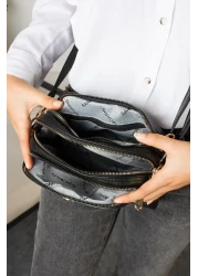 Sanmorris Women's Adjustable Crossbody 4 Compartment Shoulder and Crossbody Bag