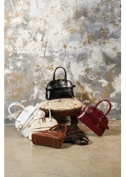 Çantacımstore Women's Mini City Belted Brown Costume 050325