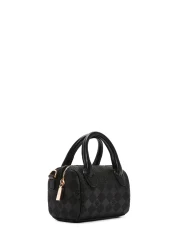 Derimod Women's Black Long Strap Printed Mini Crossbody Bag 25Sbd 200226