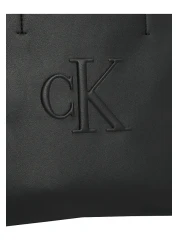 Calvin Klein حقيبة توت صغيرة للنساء بتصميم الجزر الأبيض