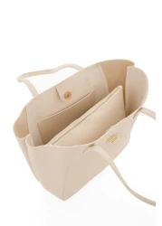 Fossil Beige Women's Hand and Shoulder Bag 05Fo25Y5069