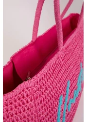 Defacto Women's Straw Shoulder Bag - B9076axns