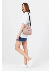 Rays حقيبة كتف بتفاصيل إغلاق سريع من فرو المنك 9113