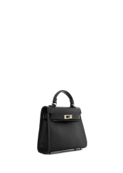 Derimod Women's Black Long Strap Mini Crossbody Bag 25Sbd2929Ft