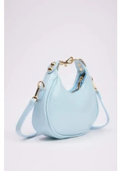  Shoes حقيبة يد وكتف بيضاوية صغيرة للنساء من بيبي بلو ذات استخدام مزدوج TAKSS25OC00091