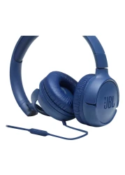 JBL Tune 500 Wired Headphone With Deep JBL Pure Bass Sound Blue