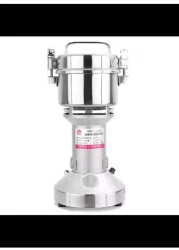 200g Electric Grain Grinder High Speed 50-300 Mesh 1200W Corn Herb Spice Powder Machine