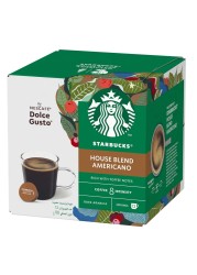 Starbucks Dolce Gusto House Blend Americano Coffee, 102g