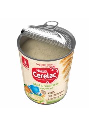 Nestle Cerelac Infant Cereal, Wheat and Fruits Pieces, from 8 Months, 400g