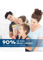 أورال- بي فيتاليتي فرشاة أسنان قابلة لإعادة الشحن بطبعة فروزن للأطفال.