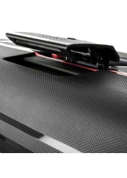 American Tourister Tribus 4 Wheel Hard Casing Cabin Luggage Trolley 55cm Dark Grey