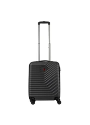 Wenger Trayn 4 Wheel Luggage Hard Trolley Set Black 3 PCS