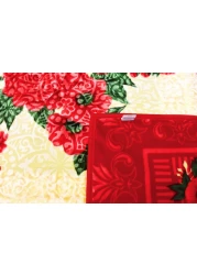 STARLIFE Double Ply Premium Korea Quality Blanket Made by 100% Polyester SPUN YARN Obtained from Virgin Polyester Which is Suitable for winter and Rainy Season 220*240CM