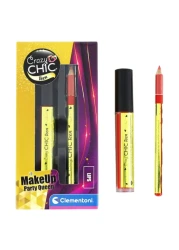 Clementoni Crazy Chic Teen Lip Gloss and Lipliner Pencil Display Box Multicolour