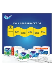 Fine Mega Rolls Kitchen Tissue Paper 1500 Sheets X 2Ply Pack Of 2