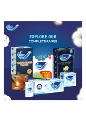 فاين التأمل مناديل وجه بطبقتين برائحة العود الملكي 100 منديل