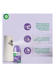 أيرويك فريشماتيك ماكس بخاخ أوتوماتيكي قابل لإعادة التعبئة برائحة الخزامى و البابونج - بنفسجي - 250 ملل حزمة من 2