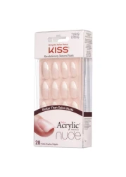 Kiss Salon Revolutionary Acrylic French Nails Nude 2g