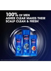 شامبو كلير للرجال، شامبو ضد القشرة، للتنظيف العميق، ١٠مرات** تنظيف عميق لفروة الرأس، ٢٠٠ مل
