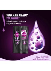 Sunsilk Conditioner Black Shine 350ml